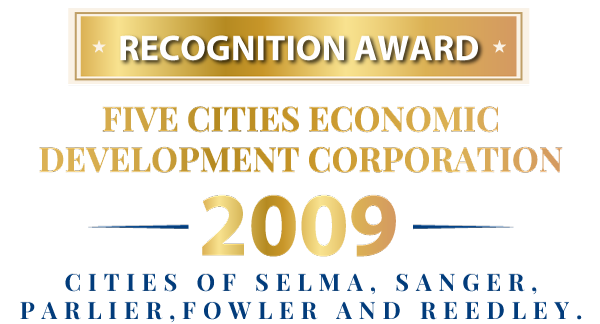 Recognition Award: Five Cities Economic Development Corporation.
