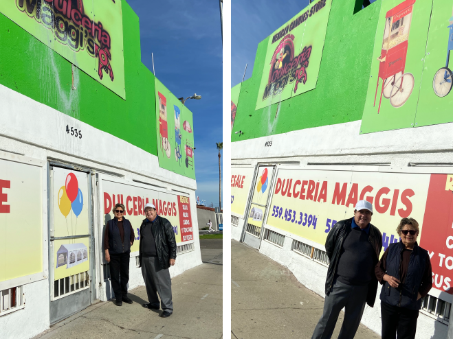 DULCERÍA MAGGI’s fachade