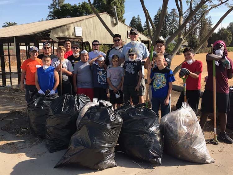Peach Park Site crew